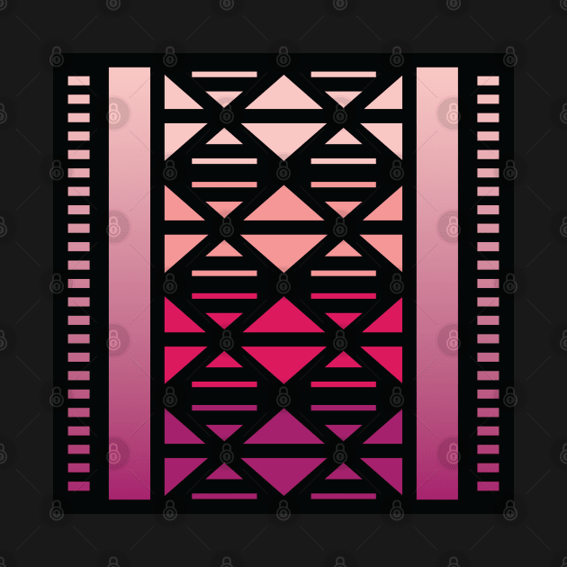 “Dimensional DNA (2)” - V.5 Red - (Geometric Art) (Dimensions) - Doc Labs by Doc Labs