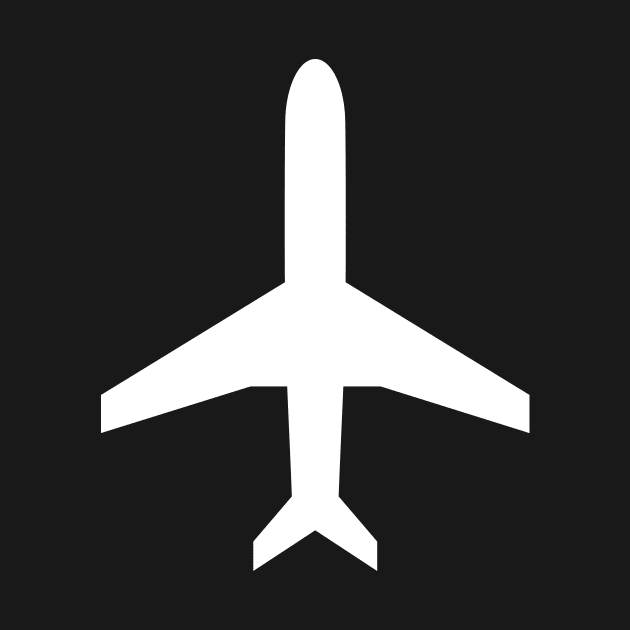 Simple airplane design logo by Avion