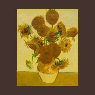 Sunflowers by van Gogh T-Shirt