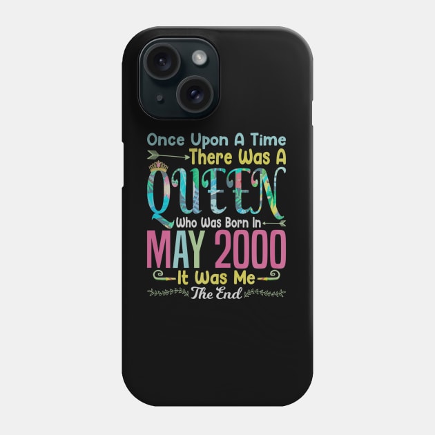 Girl 20th Birthday Gift  Girls Who Born In May 2000 Phone Case by daylightpombo3