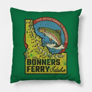 Bonners Ferry Sportsman’s Paradise 1893 Pillow