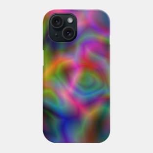 colorful multicolored texture art Phone Case