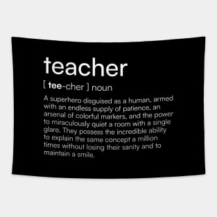 Teacher definition Tapestry