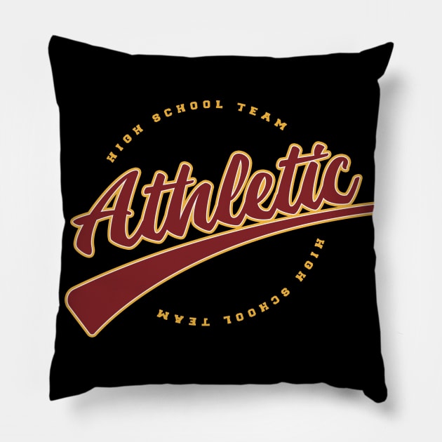 Varsity Sports Fanfare Pillow by Life2LiveDesign