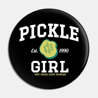 Pickle Girl Athletic Pin