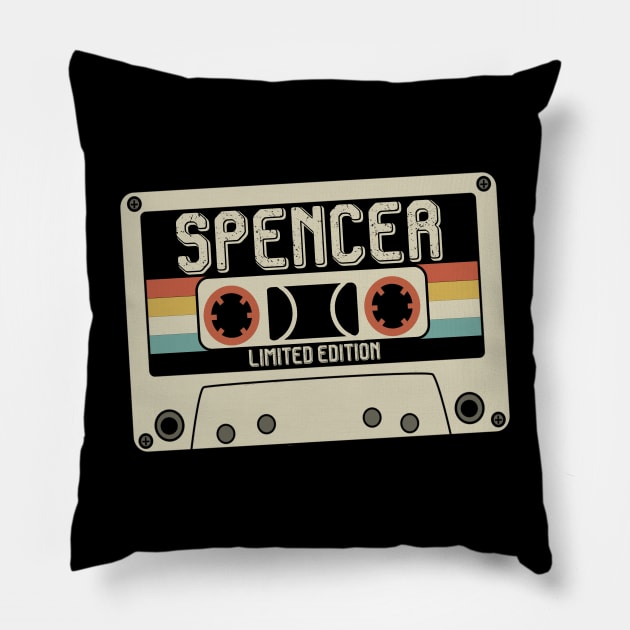 Spencer - Limited Edition - Vintage Style Pillow by Debbie Art