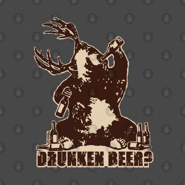 Bear, deer, drunken beer? by NewSignCreation