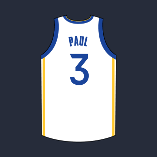 Chris Paul Golden State Jersey White 2024 Qiangy T-Shirt