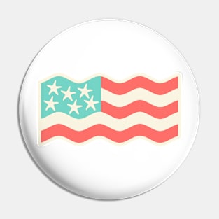 Beach Flag Pin
