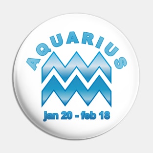 Aquarius Pin