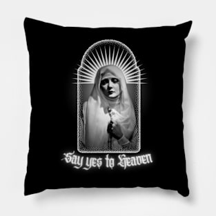 Lana Del Rey Say Yes to Heaven Silent Film Nun Pillow