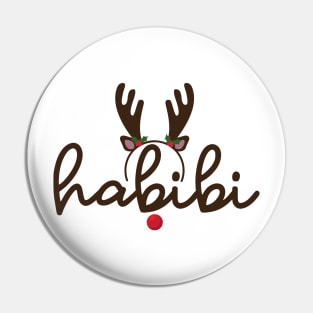 habibi - Rudolph the red nose reindeer Pin