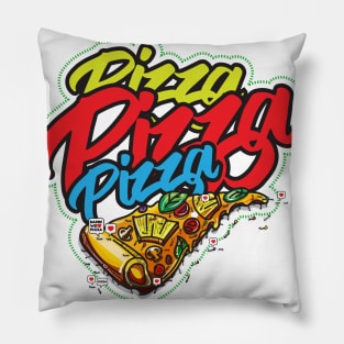 Love Pizza Pillow