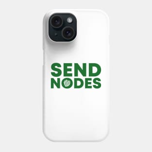 Send Nodes - Green Phone Case