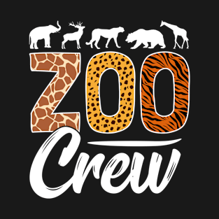 Zoo Crew Costume African Savanna Wildlife Animals Lover T-Shirt