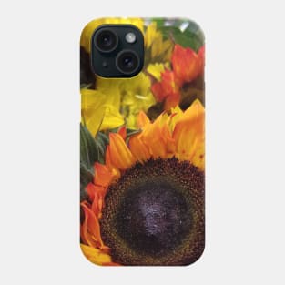 Orange Sunflowers Phone Case