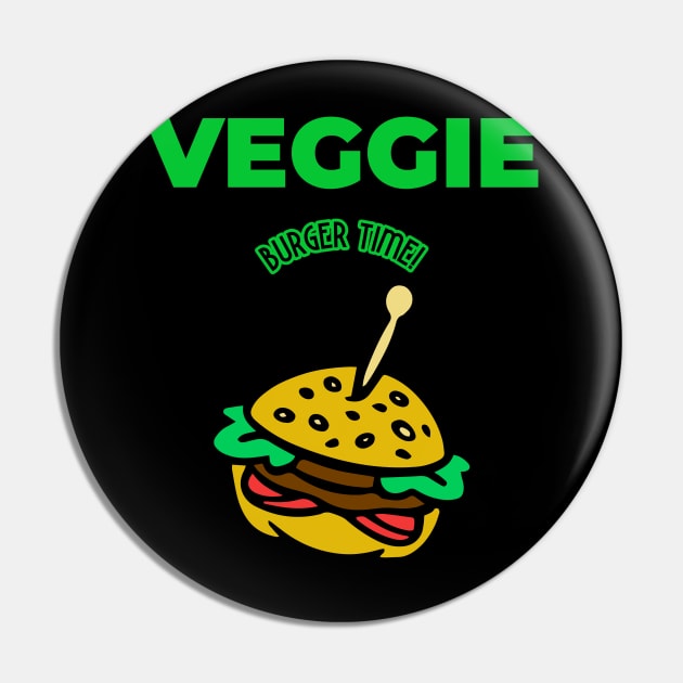 Veggie Burger Time! Pin by TJWDraws