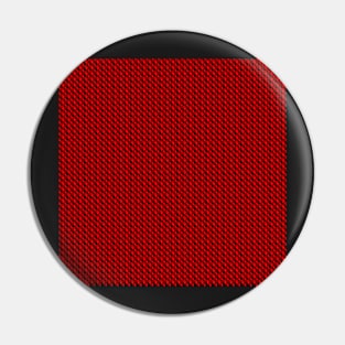 Red & Black Hexagons Pin