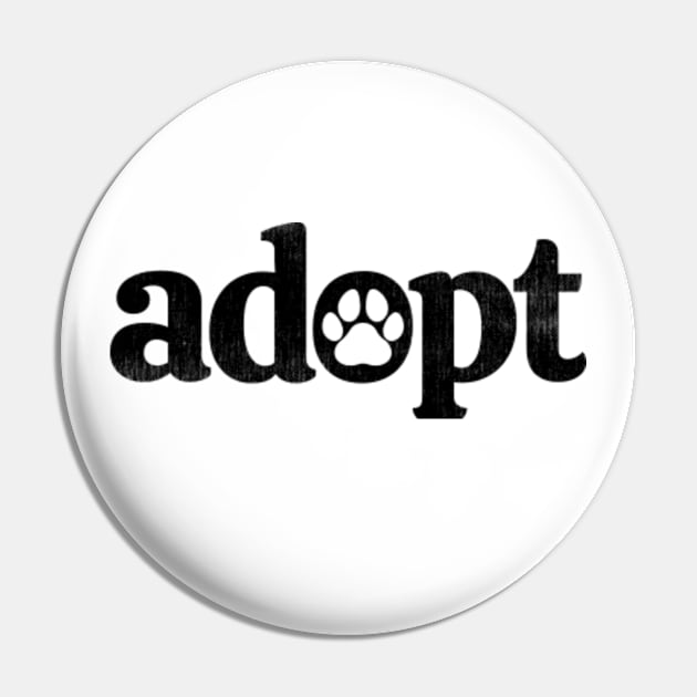 Adopt a Rescued Dog Pin by GreenCraft