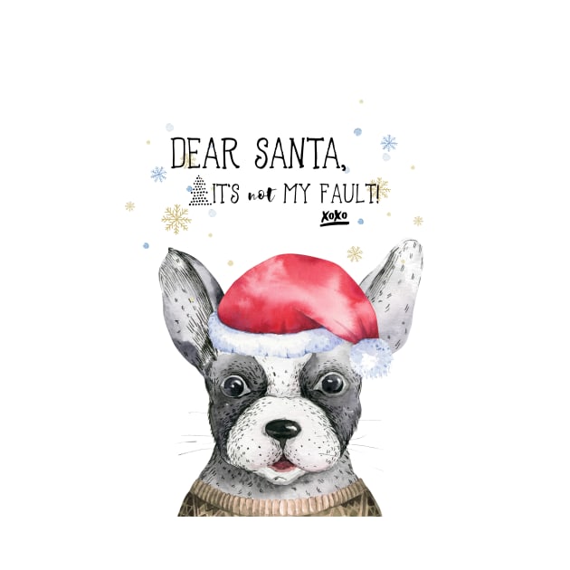 Dear Santa: It's Not My Fault by crazycanonmom