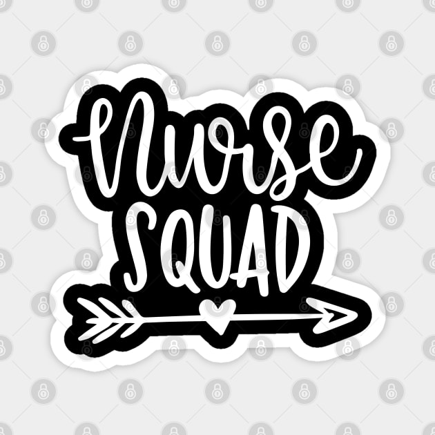 Nurse Squad Magnet by StudioBear