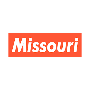 Missouri White Orange T-Shirt