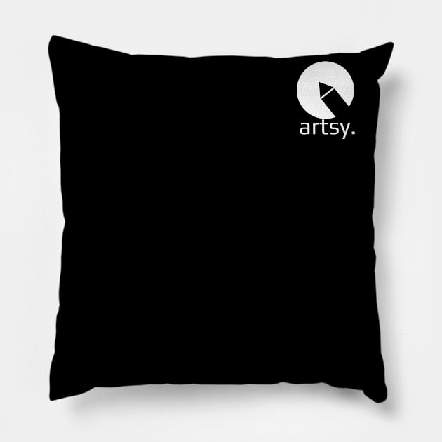 Artsy Pillow by prinny