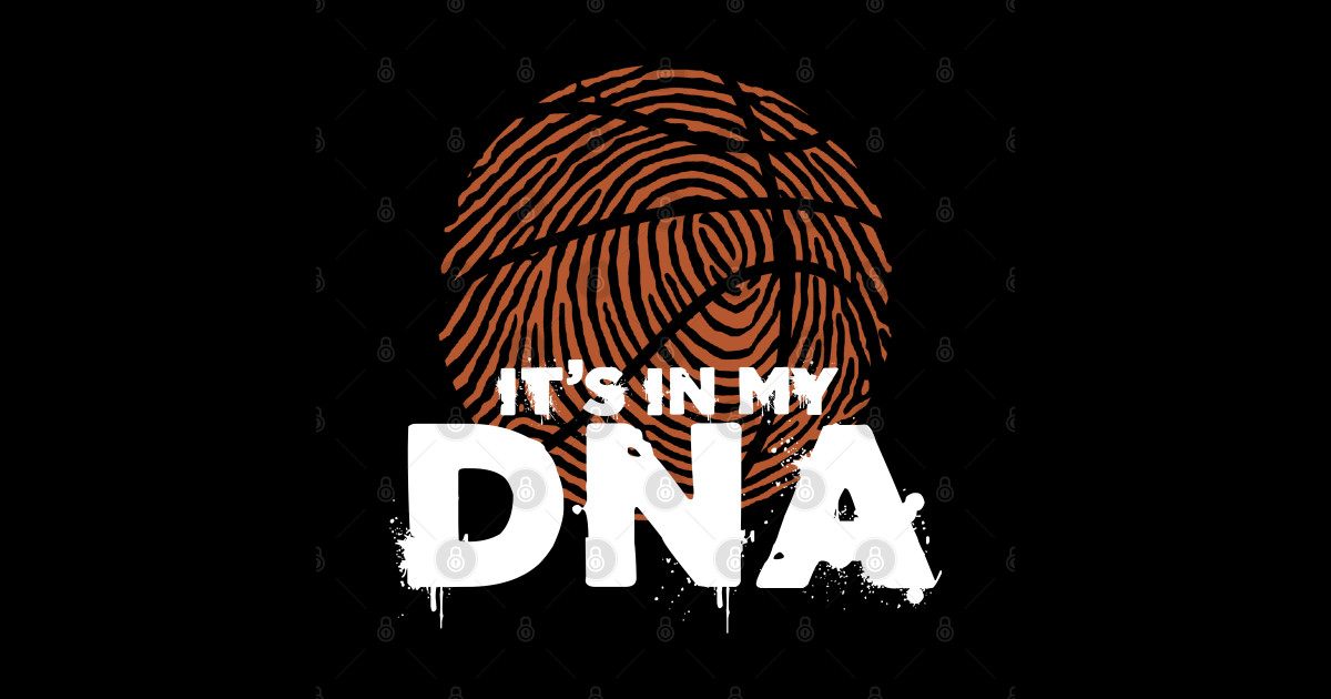 It's In My DNA - Basketball Player - Basketball Player - Sticker ...