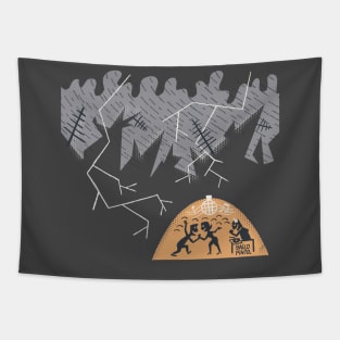 Dancing VS Daily problems Tapestry