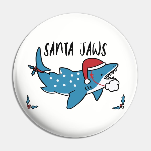 Santa Jaws Humour Funny Pin by widapermata95