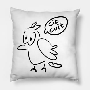 bird say Pillow