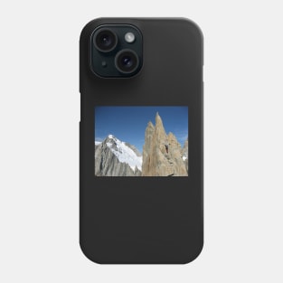 Traverse the Aiguilles du Diable (Mont-Blanc massif, France) Phone Case