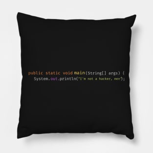 Programming code Pillow