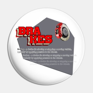 Car brakes definition Pin