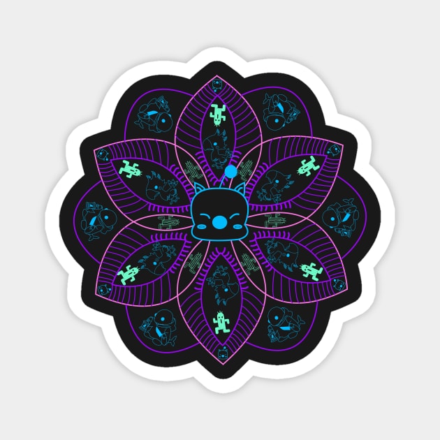 FF Mandala Magnet by Wimido