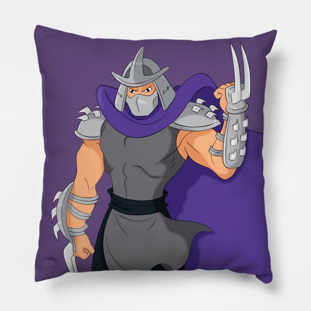 TMNT - Shredder Pillow by Nykos