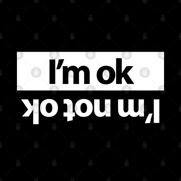 I'm ok funny design for car people by GreenGuyTeesStore