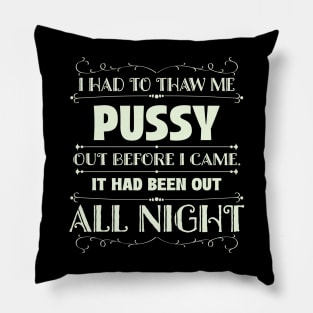 Are you Being Served - Mrs Slocombe quote Pillow