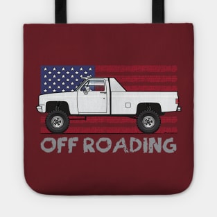 White Off Roading Truck Tote