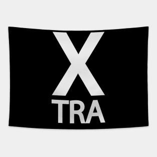 Extra being extra typographic design Tapestry