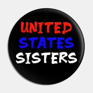 United States Sisters Pin