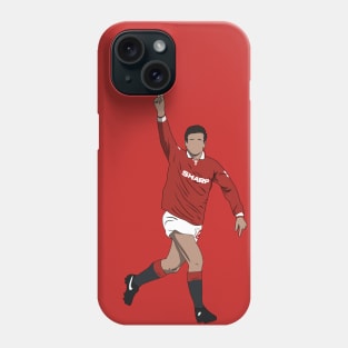 Eric Cantona Comeback Goal Celebration Phone Case