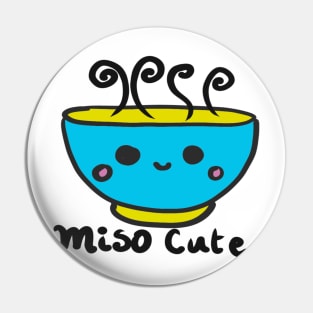 Miso Cutie Bowl Pin