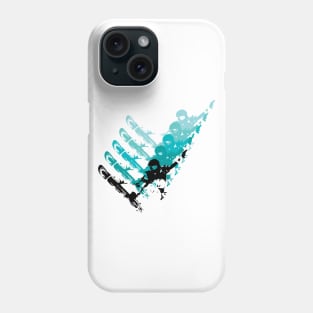 Its time for snowboarding Phone Case