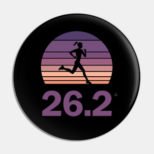 Sunset runners 26.2 Pin