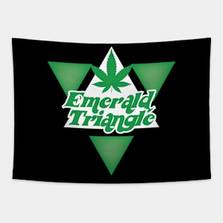 Emerald triangle Tapestry