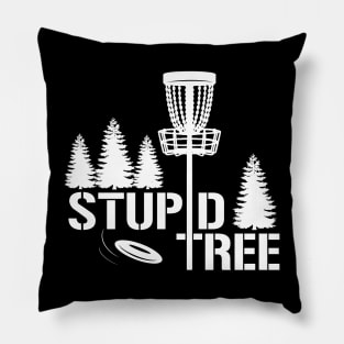 Stupid Tree Disc Golf Pillow