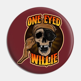 One Eyed Captain Willie Pin