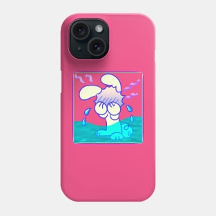 Rabbit in distress Phone Case