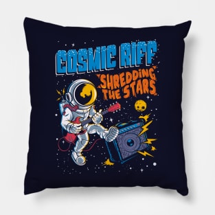 Cosmic Riff - Shredding the Stars Pillow